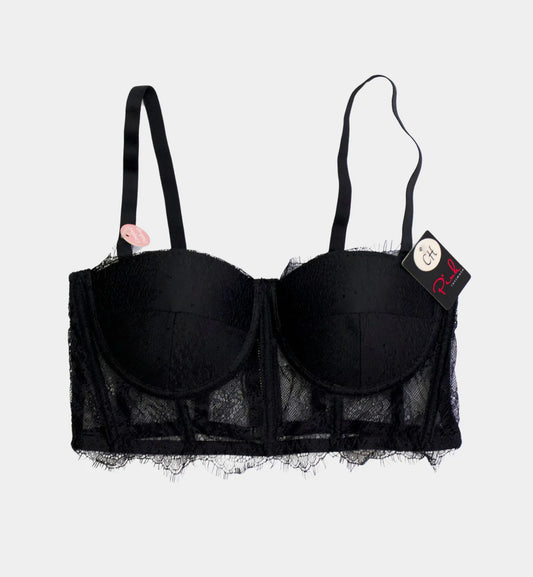 Bralette corto negro