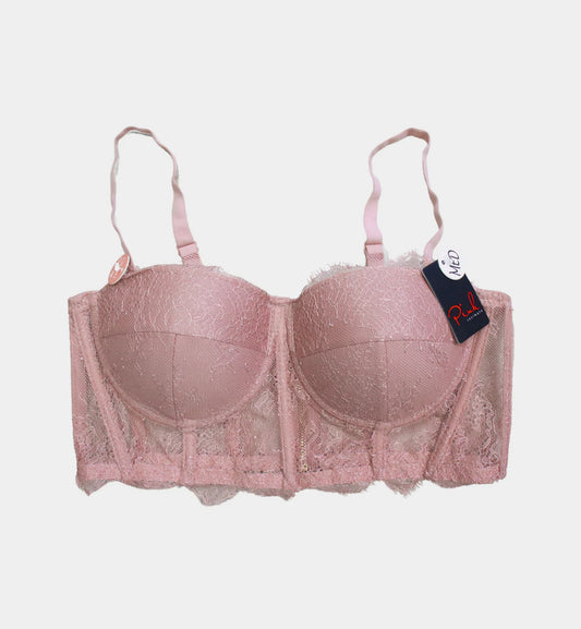 Bralette corto rosa